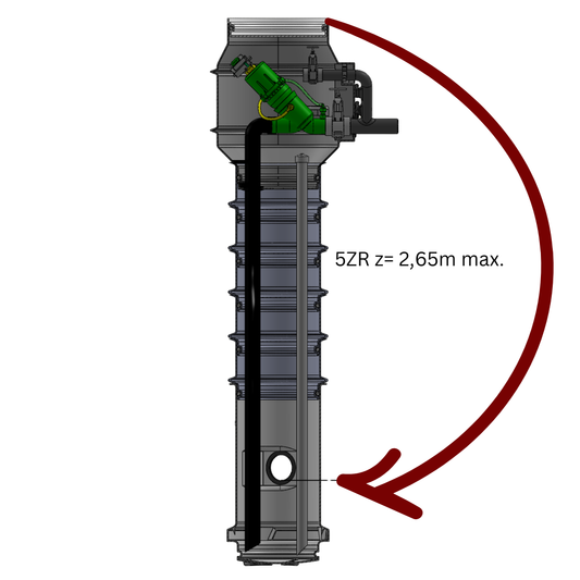 VAB Vakuumhausanschlussschacht Standard 5ZR