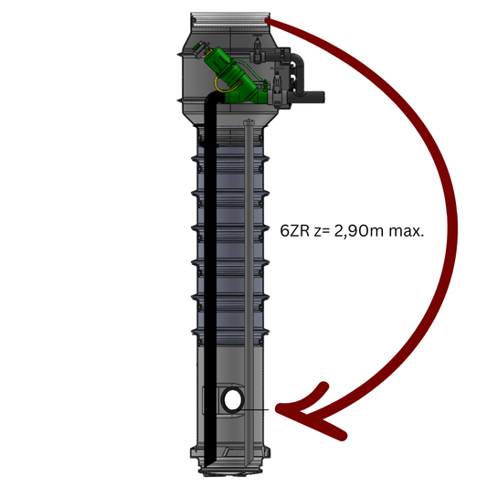 VAB Vakuumhausanschlussschacht Standard 6ZR